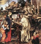 Apparition of The Virgin to St Bernard sg LIPPI, Filippino